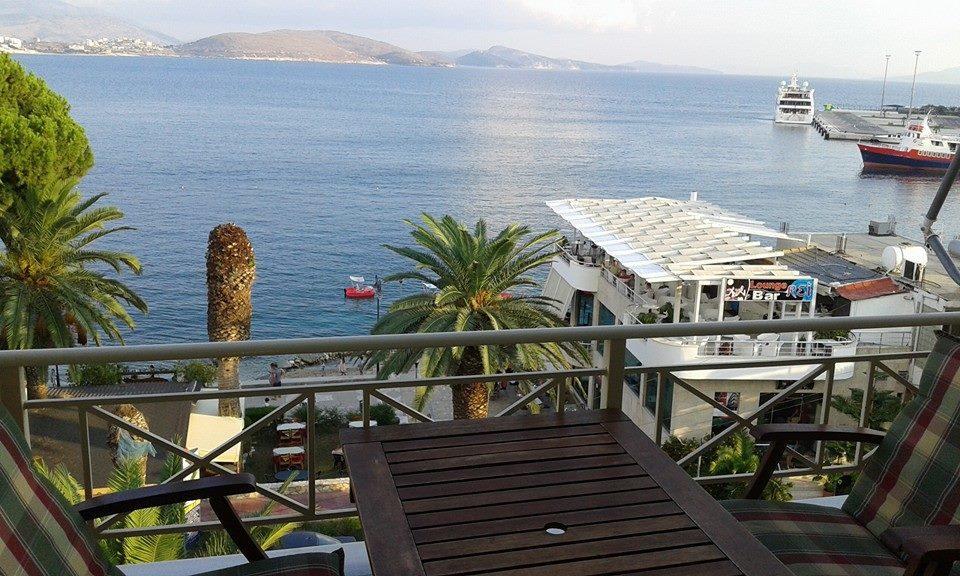 Apartment in Saranda Bagian luar foto